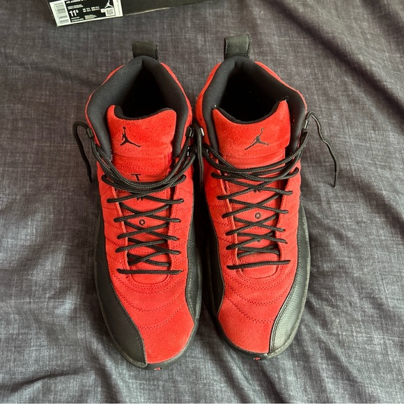 Size 11.5 - Jordan 12 Retro Reverse Flu Game 2020 - Picture 6 of 8